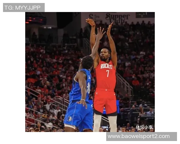 火箭双星合砍39分14篮板12助攻3抢断杜兰特与阿门成胜利关键